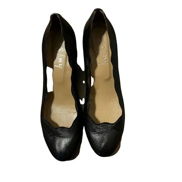 French Sole FS/NY Women’s Jigsaw Pump Black Size 8.5‎ B - Picture 2 of 8